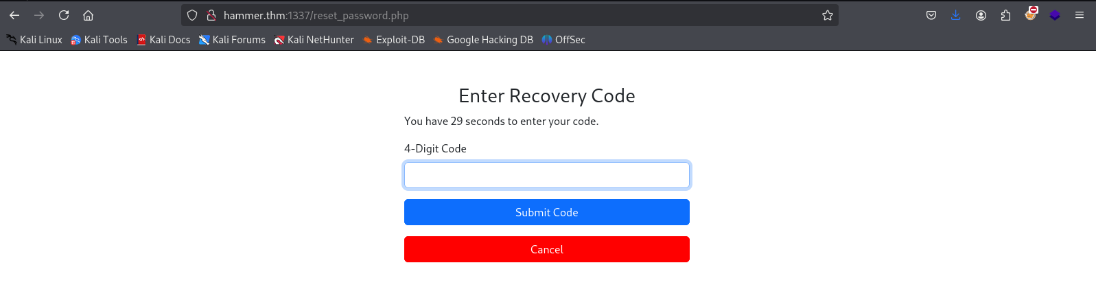 recovery_code