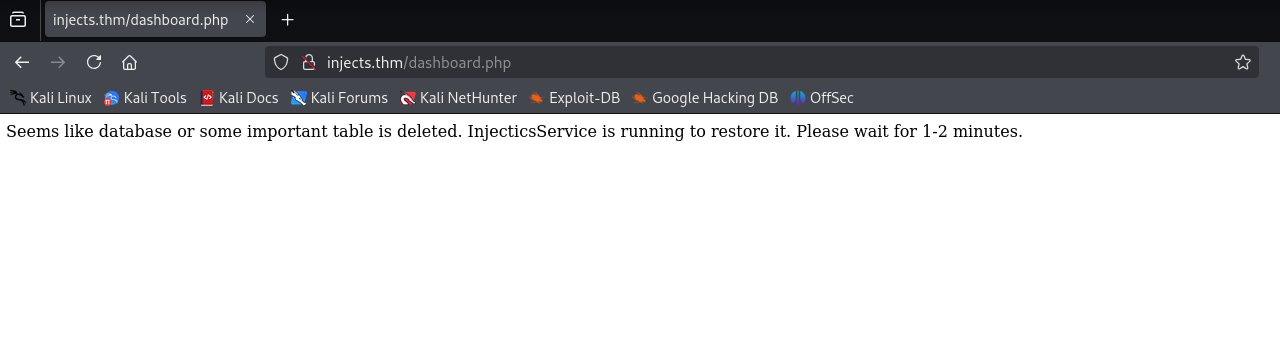 injectics-ctf-droptable