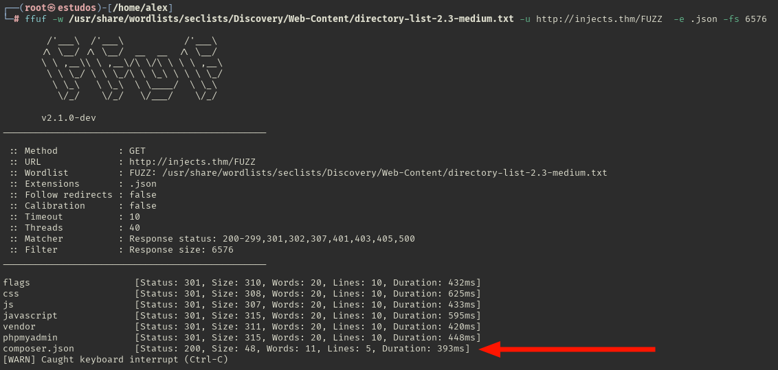 injectics-ctf-ffuf-composer