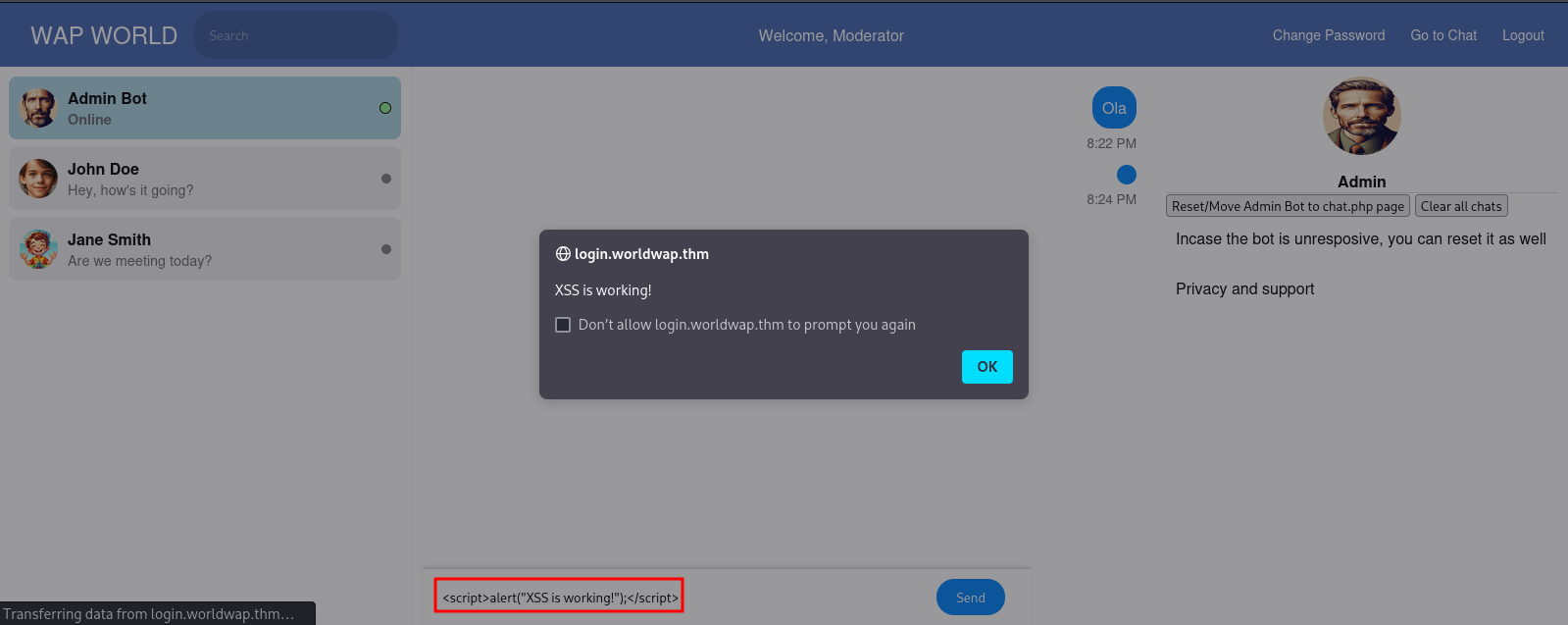 Test_XSS_chat