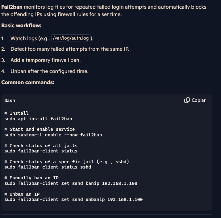 Works Fail2ban